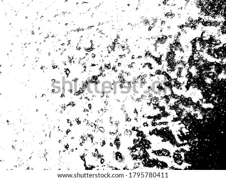 Grunge grainy dirty texture. Abstract urban distress overlay background. Vector illustration