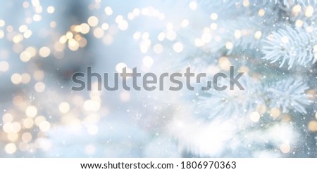 Blurred background. Christmas and New Year holidays background . 