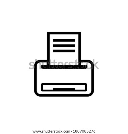 logo printer with minimal concept design