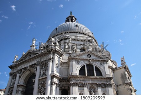 The Church of Santa Maria della Salute, Venice