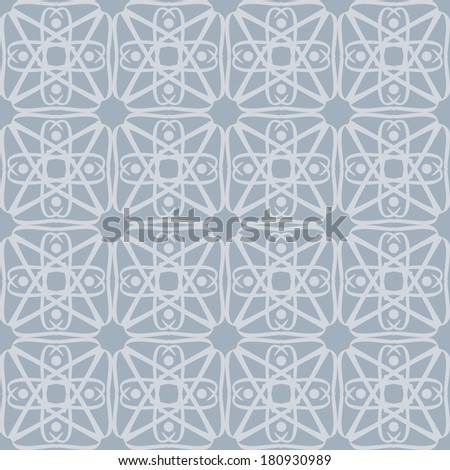 Artistic light blue color repeating pattern seamless background design. vector illustration