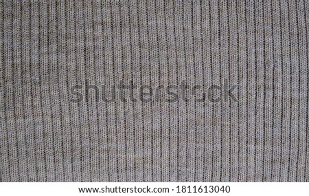 surface of knitwear close up