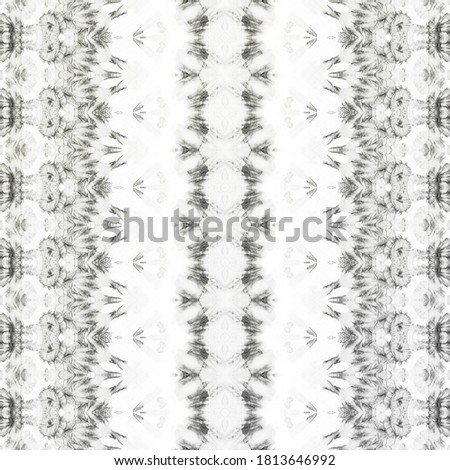 White Monochrome Banner. Blur Abstract Paintbrush. Snow Dyed Dirty Art. Aged Washed Texture. Light Rough Art Dyed. Bright Gray Ink Texture. Old Effect Grunge. Gray Tie Dye Grunge