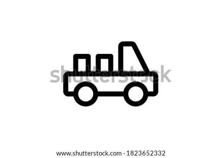 Agriculture Outline Icon - Transport