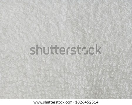 abstract white towel background use for text.