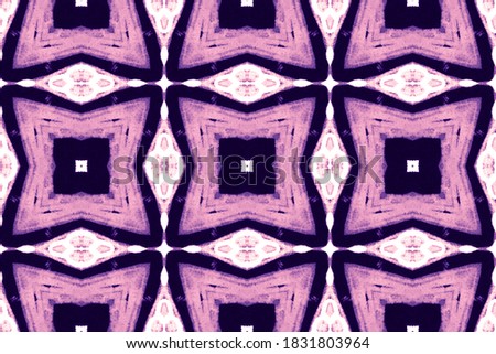 Hawaiian Tribal Art. Pale Mannerism Art. Cute Stripes Seamless. Violet Women Background Pattern. Pale Mosaic Tiles. Rose Background. 