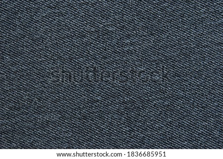 Navy cotton fabric texture as background