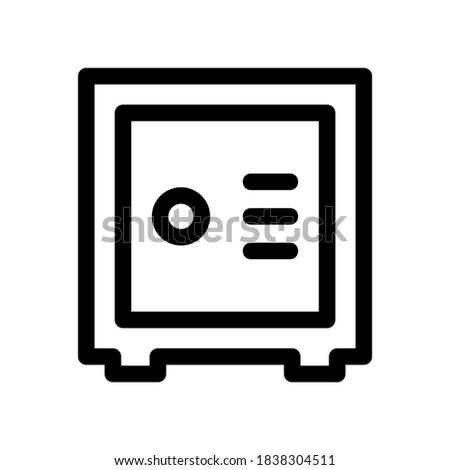 locker icon or logo isolated sign symbol vector illustration - high quality black style vector icons
