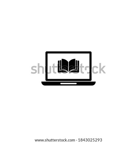 online education icon vector symbol