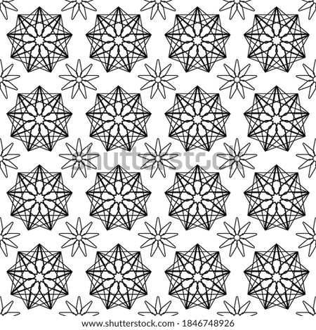 Seamless vector pattern of abstract Geometric design isolated on a white background. Abstract geometric pattern. Suits for Decorative Paper, Packaging, Covers, Gift Wrap, etc. Vector EPS10.
