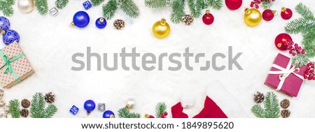 beautiful christmas background. new Year. selective focus Holiday
