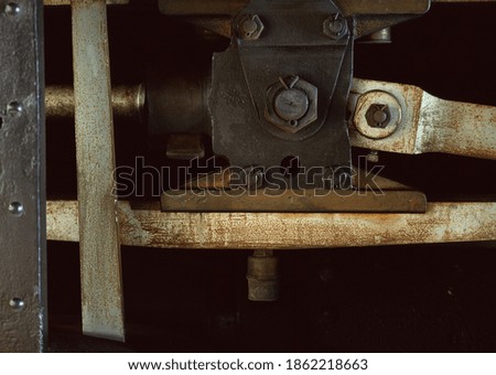 Industrial machinery and engines and machinery in the factory