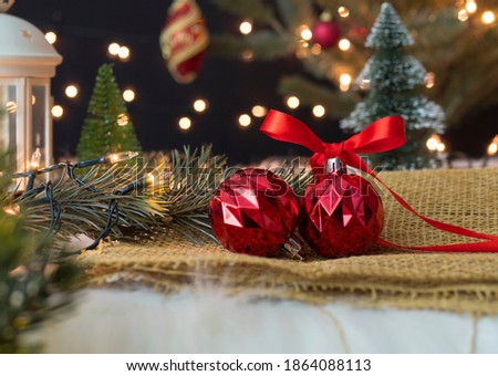 Beautiful decoration for christmas concept.