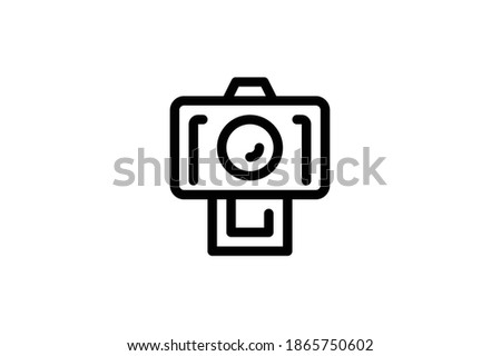 Wedding Outline Icon - Camera
