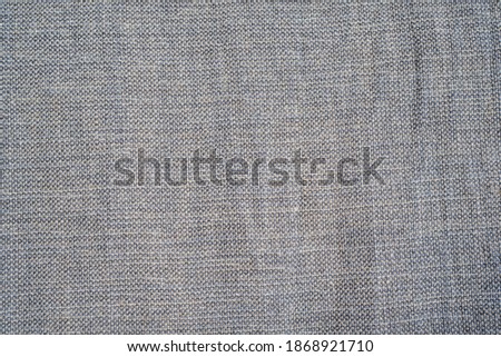 Linen dense fabric pattern of Metal gray color for curtains design or internal wall decoration of a modern building with vibrant shiny material. High quality photo