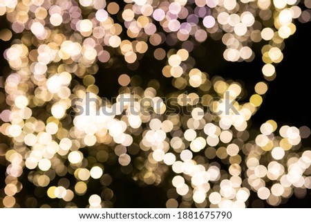 background of bokeh Christmas lights