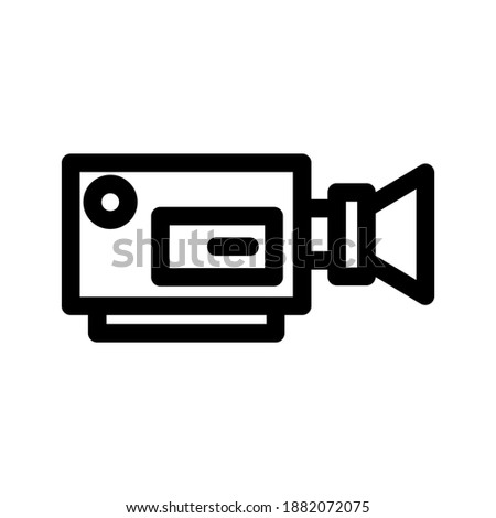 video icon or logo isolated sign symbol vector illustration - high quality black style vector icons

