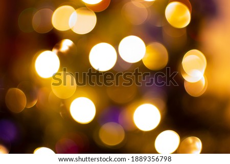 twinkling lights, defocused bokeh, background