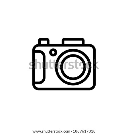 
Camera icon in vector. Logotype