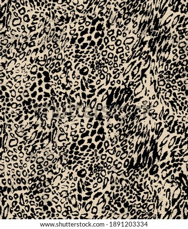 leopard pattern abstract design safari animal cat