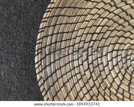 side view of circular pattern