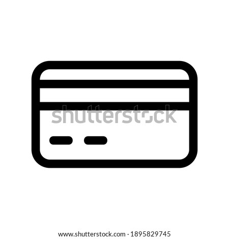 credit card icon or logo isolated sign symbol vector illustration - high quality black style vector icons
