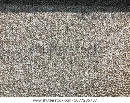 Detailed Grey Grunge Linen Texture Background.