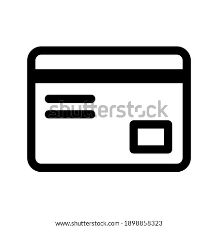 Credit Card icon or logo isolated sign symbol vector illustration - high quality black style vector icons
