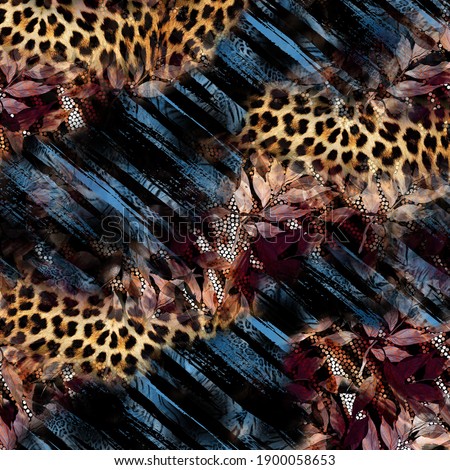 Textile Fabric Print Pattern, Cushion Designs, Dress Pattern Design, Leopard, Camouflage, Zebra, Baroque and Combination Patterns.