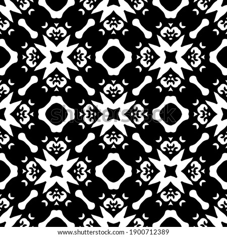 
Black and white pattern. Abstract seamless geometric pattern.