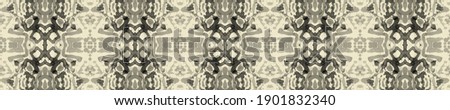 Aztec Print Ethnic Design. Shaman Pattern. Winter Tie Dye Batic. Aquarelle Texture Splashed Baner. Winter blue Dirty Background. Vintage style. Acrylic Art.