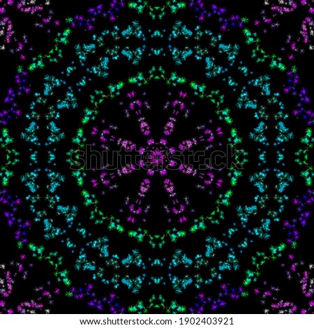 Beautiful pattern with colorful concept