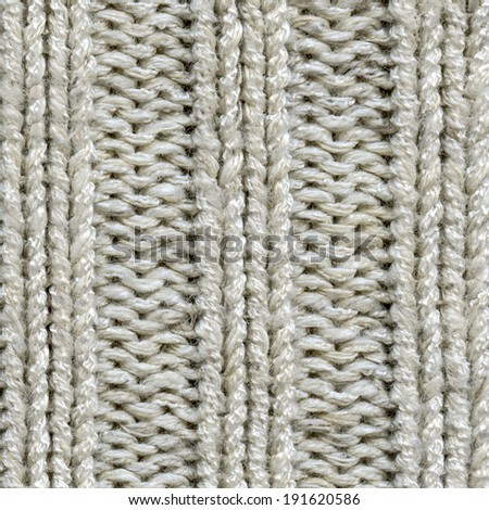 white knitwear texture closeup