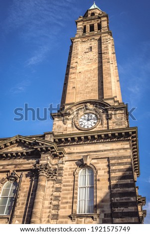 Charlotte Chapel tower, Edinburgh city, Scotland, UK