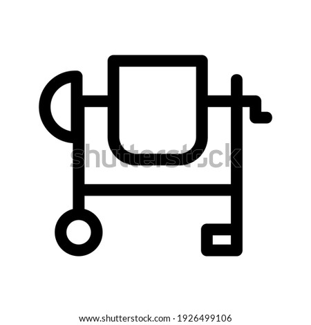concrete icon or logo isolated sign symbol vector illustration - high quality black style vector icons
