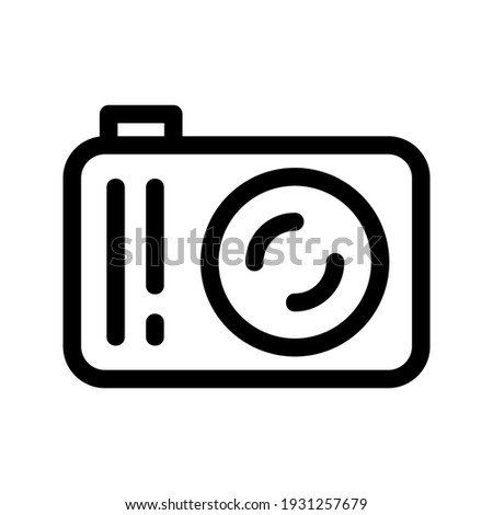 camera icon or logo isolated sign symbol vector illustration - high quality black style vector icons
