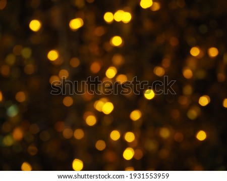 Bokeh lights at night for the background.