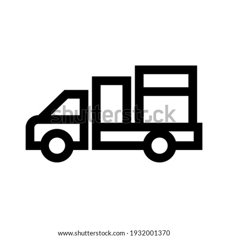 delivery icon or logo isolated sign symbol vector illustration - high quality black style vector icons
