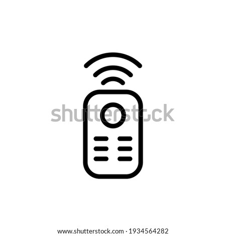 Illustration Vector graphic of  remote control icon