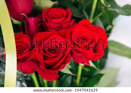 
Bouquet of beautiful rose flowers