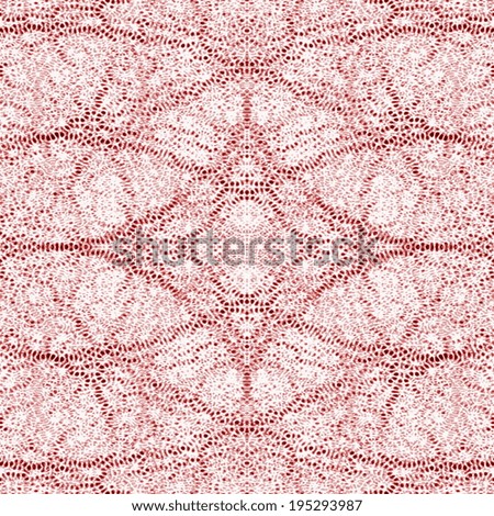 pastel abstract complicated doily pattern 