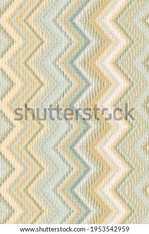 Artistic geo deep tie  dye chevron, waves pastel  coloured boho seamless Dyed Print pattern design . Abstract Texture Hand Ethnic Batik for runner carpet, rug, scarf, curtain