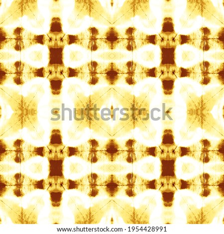 Yellow Tie Dye Texture. Watercolor Tile. Yellow Ikat Geometric rug. Seamless Batik. Azerbaijan Tapestry. Watercolor Vintage. Orange Seamless Design. Tie Dye Grunge. Seamless Boho.