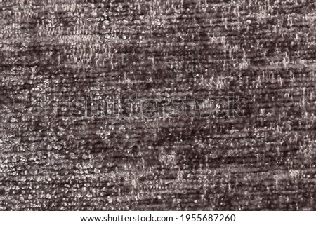 thick jacquard fabric in a furniture factory close-up