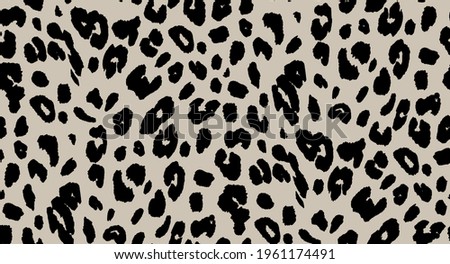 seamless digital animal leopard pattern 