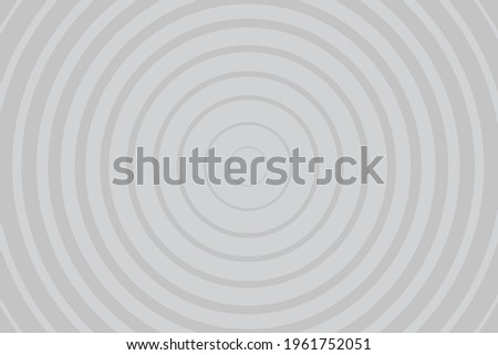 Gray Radiating concentric Circle Pattern Background. Vibrant Radial geometric Vector Illustration