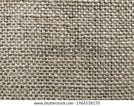 Brown burlap for backgrounds and substrates