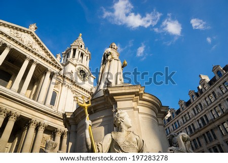 City of London, St. Paul's cathedral, Church, England, UK 