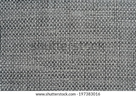 close up gray fabric textile cloth texture background ,Light canvas texture seamless , Fabric texture. Cloth knitted background