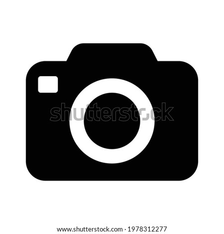 camera sign icon isolated vector
